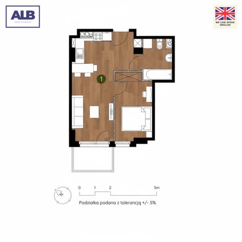 Mieszkanie 2-pokojowe Gdańsk Młyniska. Zdjęcie 7