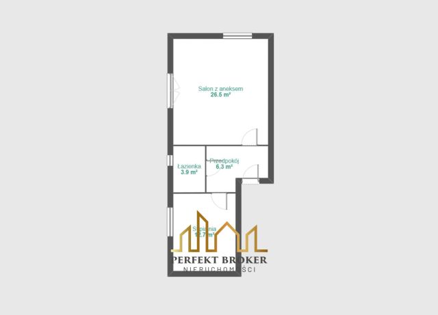 Mieszkanie 2-pokojowe Lublin Węglinek, ul. Jantarowa. Zdjęcie 9