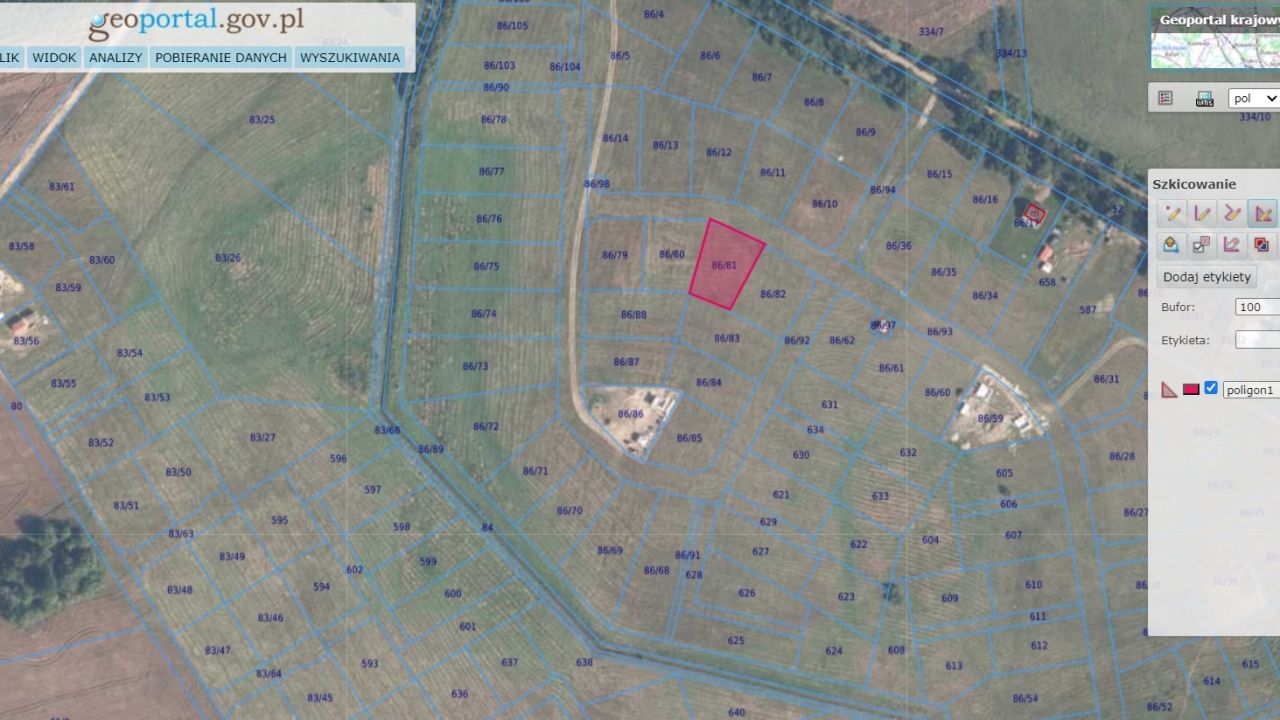 Działka budowlana Wytowno, ul. Sztormowa. Zdjęcie 3