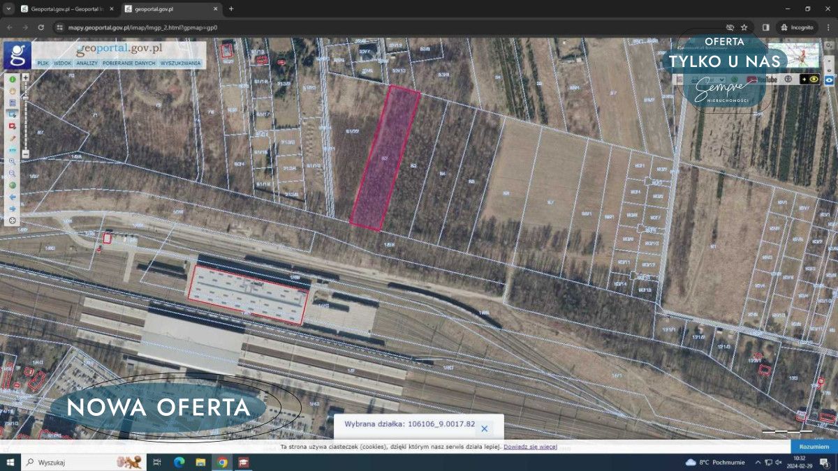 Działka rolna Łódź Widzew, ul. Kosodrzewiny. Zdjęcie 6