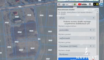 Działka inwestycyjna Borkowo Lęborskie