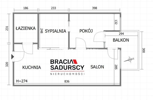Mieszkanie 3-pokojowe Kraków Dębniki, ul. prof. Michała Bobrzyńskiego. Zdjęcie 27