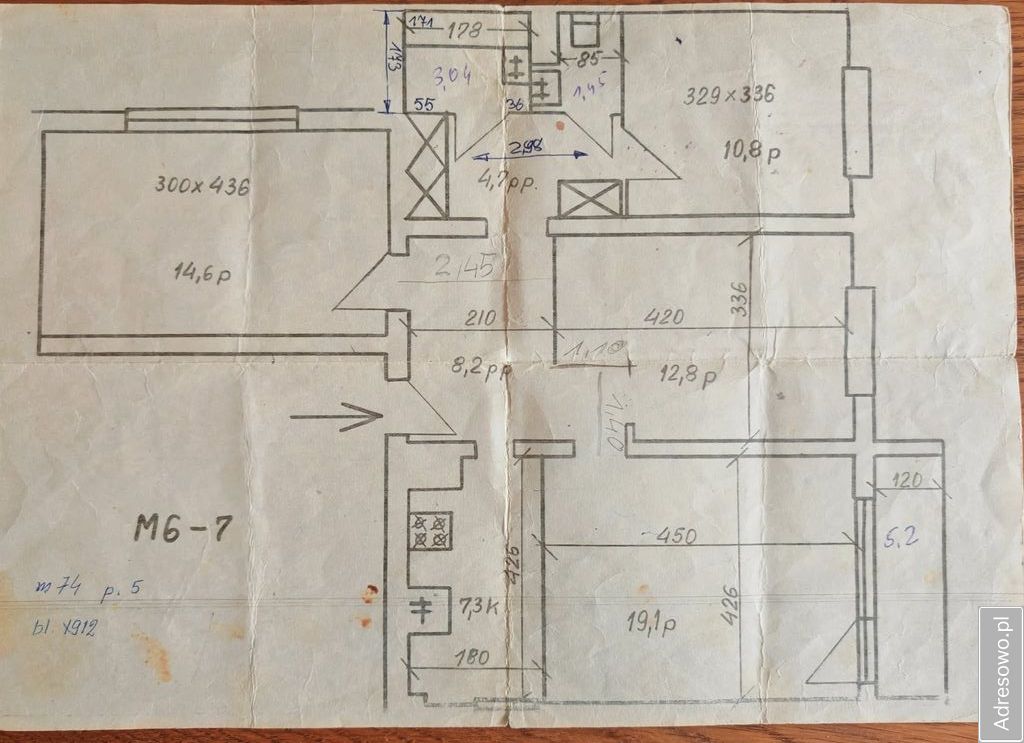 Mieszkanie 4-pokojowe Warszawa Bródno, ul. Wyszogrodzka. Zdjęcie 13