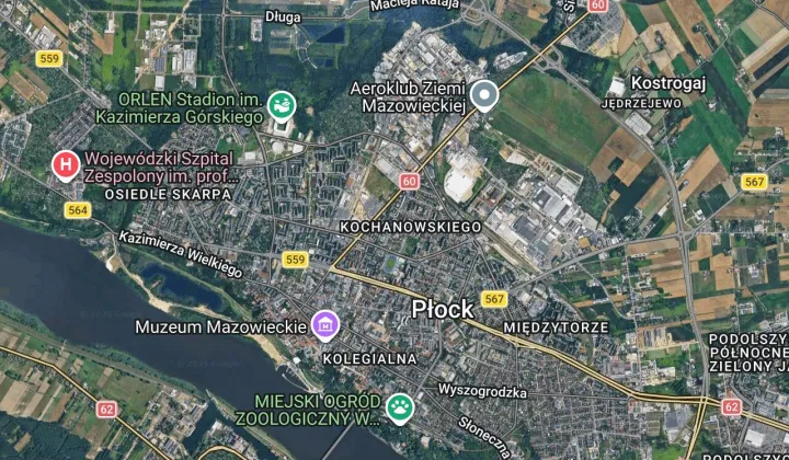 Mieszkanie 2-pokojowe Płock, ul. Jana Kochanowskiego
