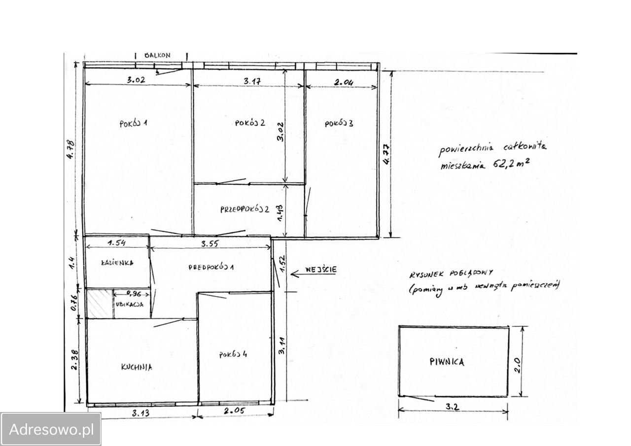 Mieszkanie 4-pokojowe Lublin Rury, ul. Pozytywistów. Zdjęcie 4
