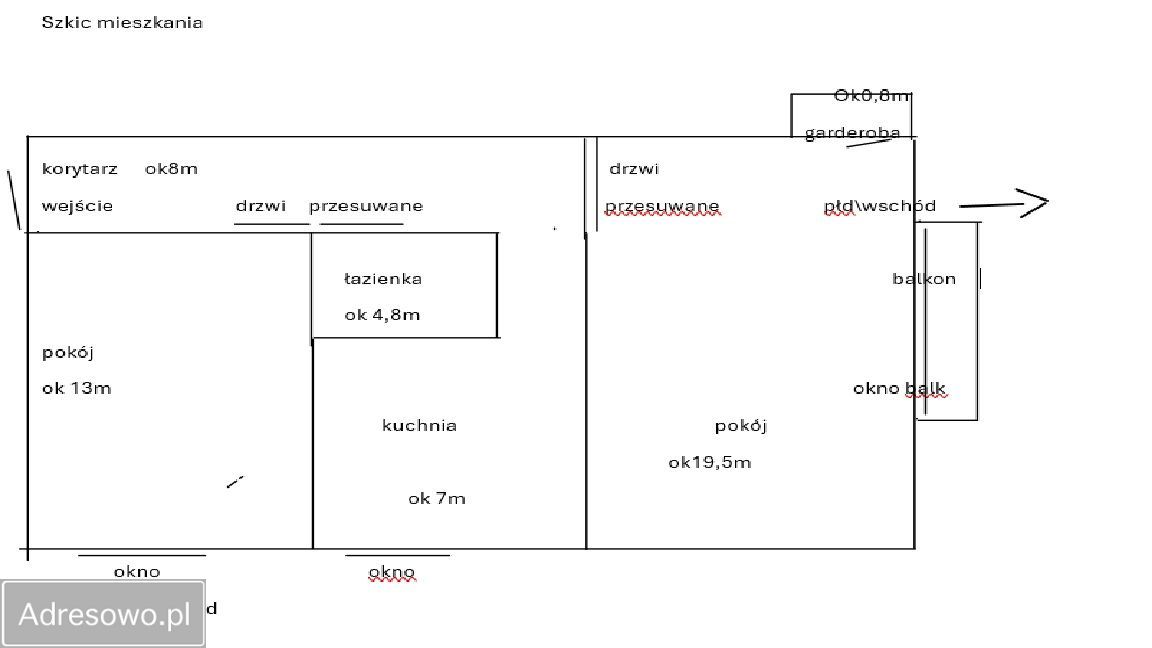 Mieszkanie 2-pokojowe Gdańsk Śródmieście, al. Grunwaldzka. Zdjęcie 18