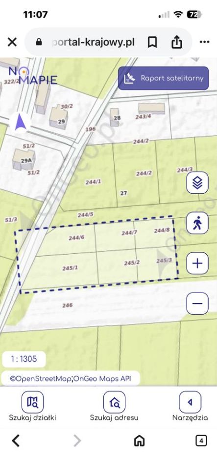 Działka budowlana Mokas. Zdjęcie 5