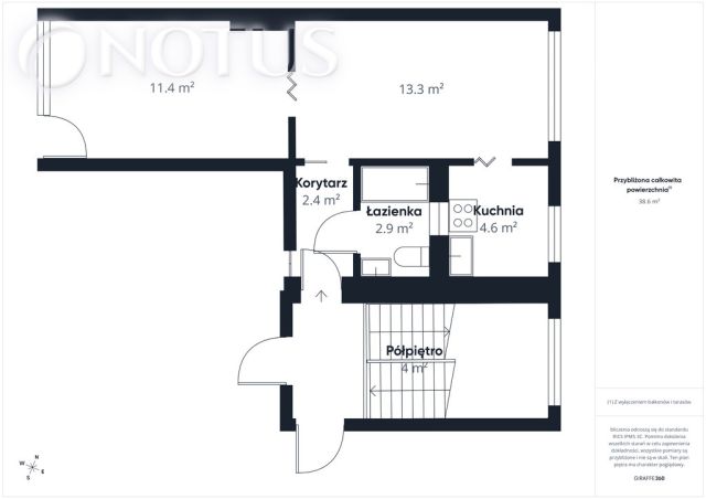 Mieszkanie 2-pokojowe Zabrze, ul. 3 Maja. Zdjęcie 3