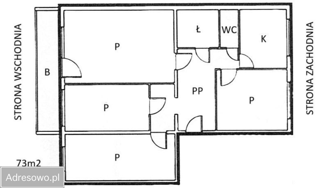 Mieszkanie 4-pokojowe Katowice os. Witosa, ul. Piotra Bardowskiego. Zdjęcie 9