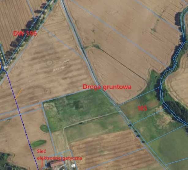 Działka rolna Zawidy. Zdjęcie 3