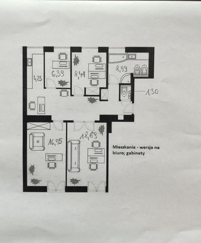 Mieszkanie 4-pokojowe Warszawa Śródmieście, ul. Nowowiejska. Zdjęcie 14