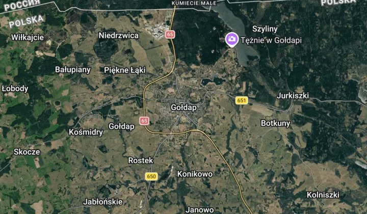 Działka inwestycyjna Gołdap