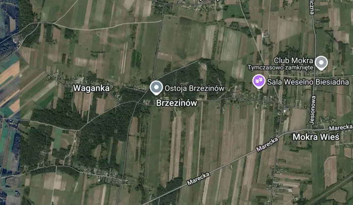 Działka budowlana Brzezinów