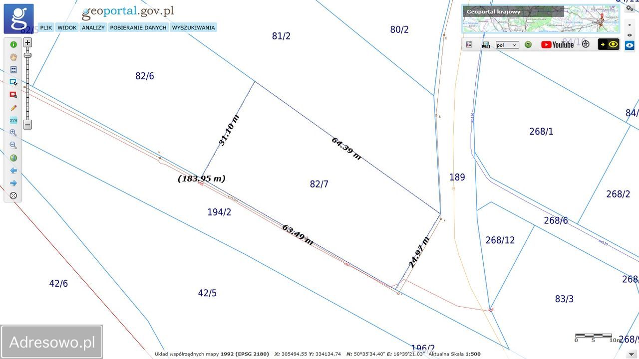 Działka budowlana Jemna. Zdjęcie 5
