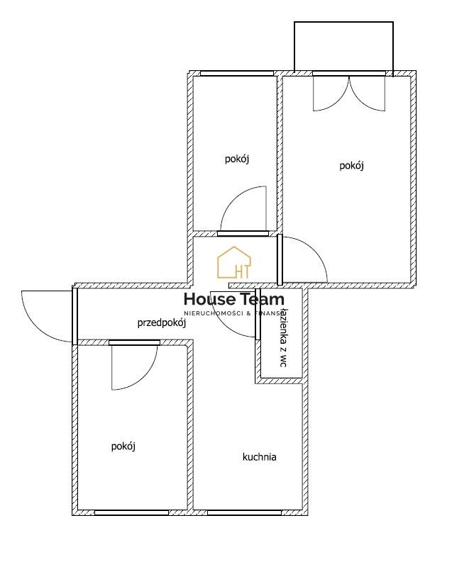 Mieszkanie 3-pokojowe Bydgoszcz Wyżyny, ul. Adama Grzymały-Siedleckiego. Zdjęcie 18