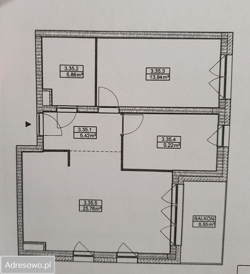 Mieszkanie 3-pokojowe Zgorzelec, ul. Lubańska. Zdjęcie 5