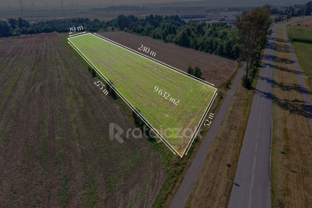 Działka inwestycyjna Łebcz, ul. dr. Augusta Oetkera. Zdjęcie 2