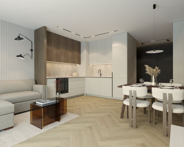 Mieszkanie 3-pokojowe Kraków Podgórze Duchackie, ul. Walerego Sławka. Zdjęcie 2