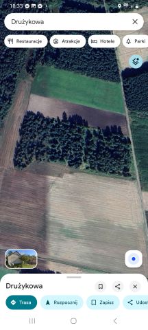 Działka rolna Drużykowa. Zdjęcie 1