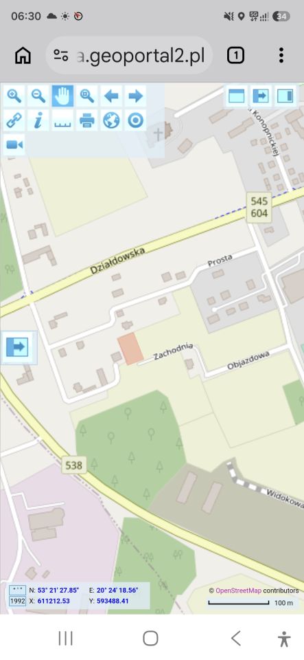 Działka budowlana Nidzica, ul. Działdowska. Zdjęcie 3