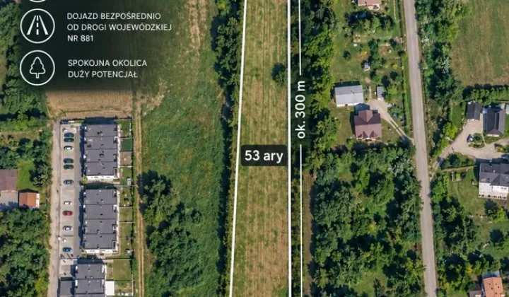 Działka budowlana Łańcut, ul. Józefa Ignacego Kraszewskiego