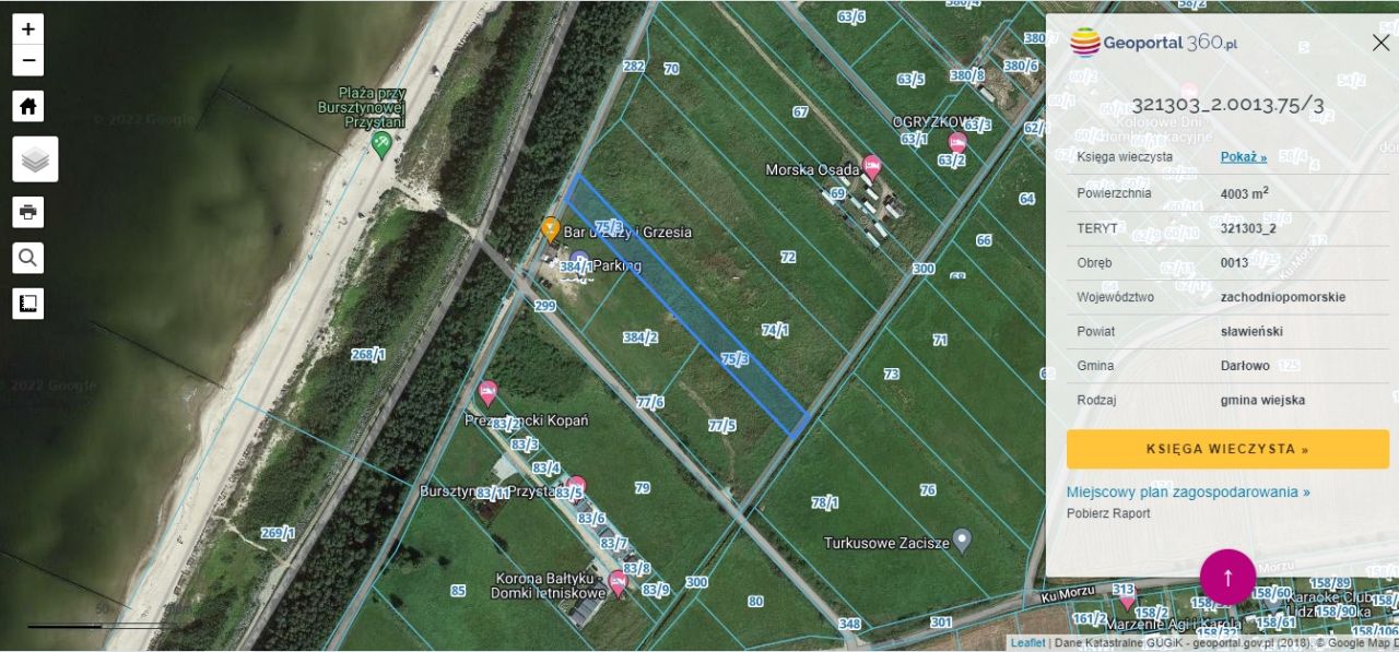 Działka inwestycyjna Kopań. Zdjęcie 2