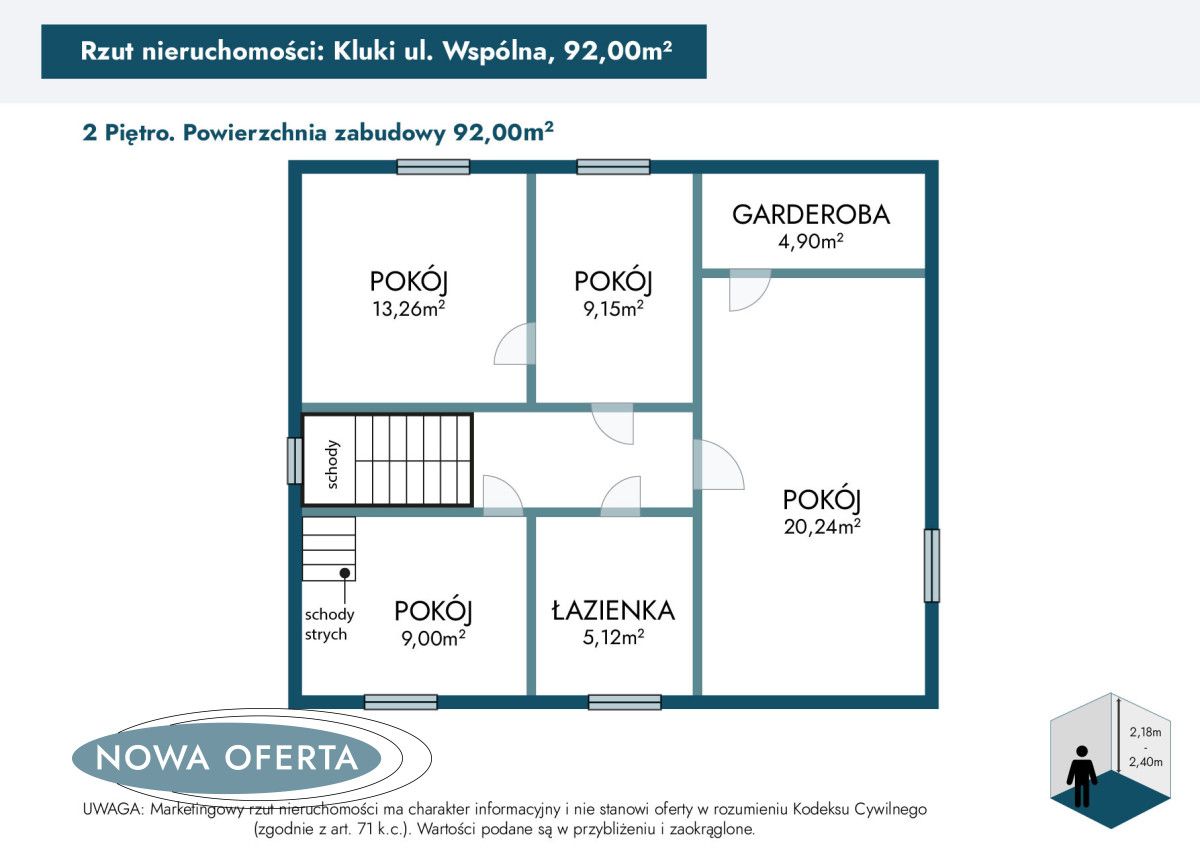dom wolnostojący, 5 pokoi Kluki, ul. Wspólna. Zdjęcie 26
