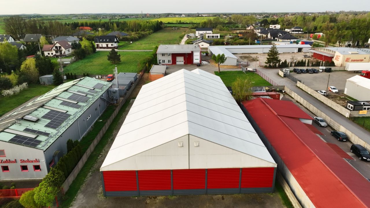 Hala/magazyn Ksawerów, ul. Tymiankowa. Zdjęcie 12