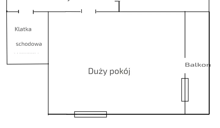 Mieszkanie 2-pokojowe Jędrzejów Podklasztorze, ul. Klasztorna