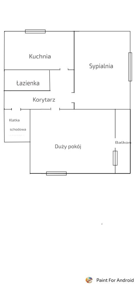 Mieszkanie 2-pokojowe Jędrzejów Podklasztorze, ul. Klasztorna
