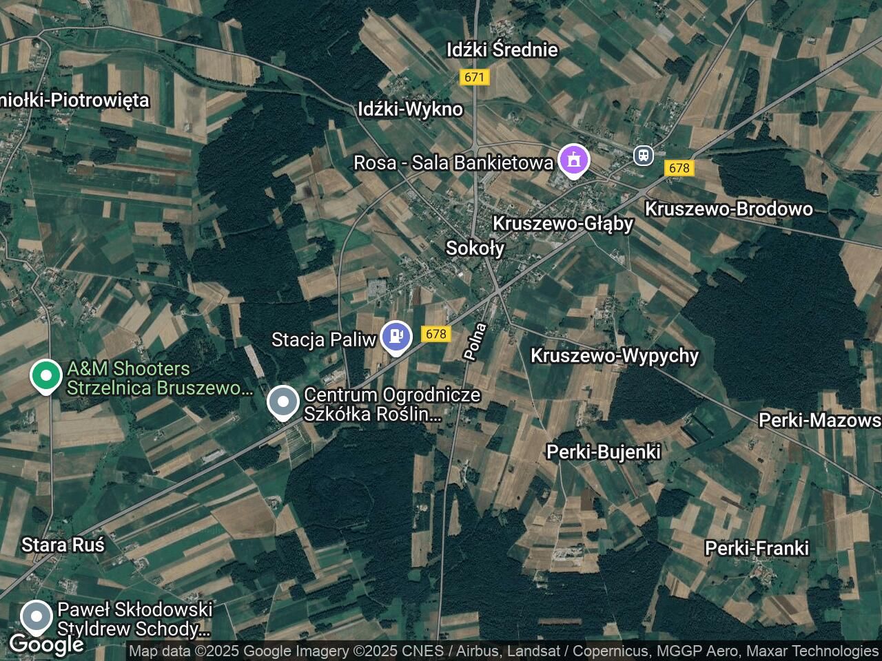 Działka budowlana Sokoły, ul. Szosa Mazowiecka