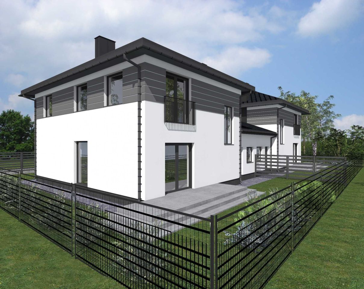 bliźniak, 3 pokoje Dłużka. Zdjęcie 6