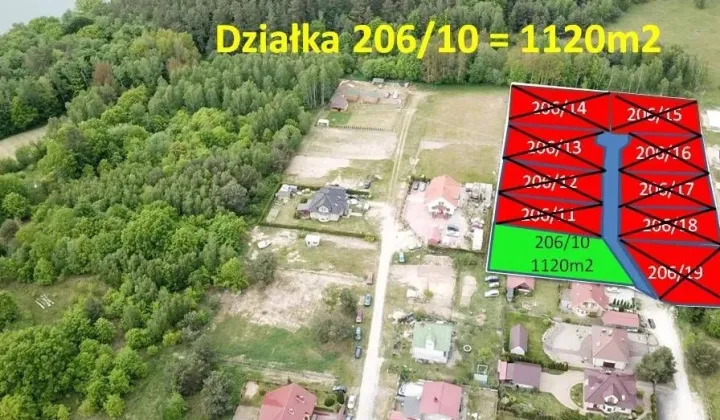 Działka budowlana Łagów, ul. Wisławy Szymborskiej