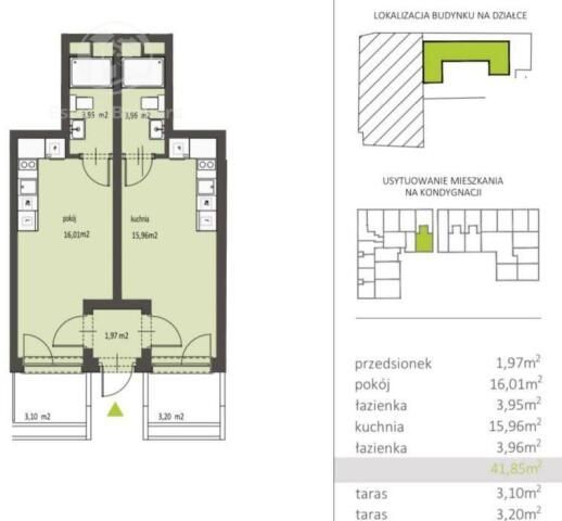 Mieszkanie 1-pokojowe Wrocław Śródmieście, Most Romana Dmowskiego. Zdjęcie 4