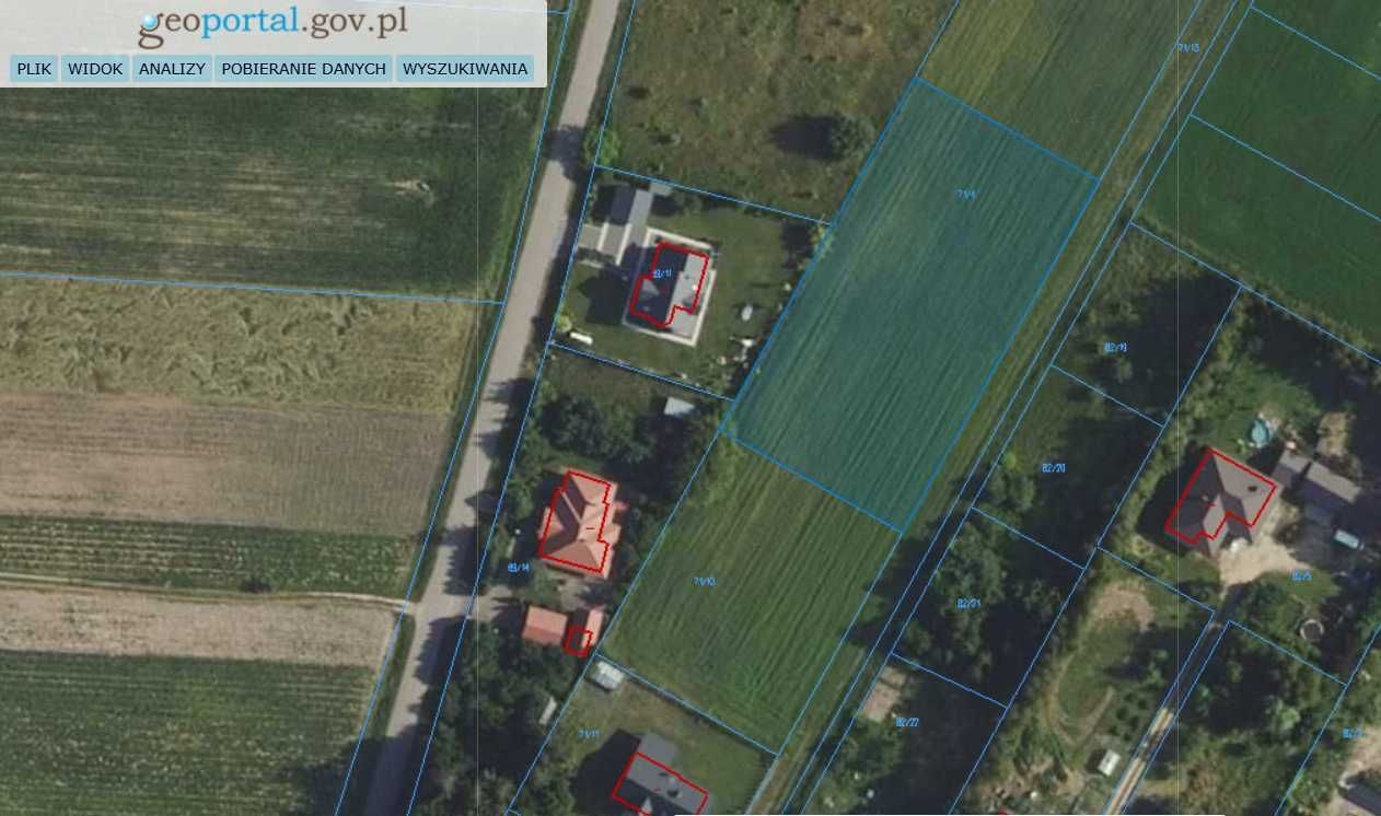 Działka rolno-budowlana Cieciórki. Zdjęcie 3