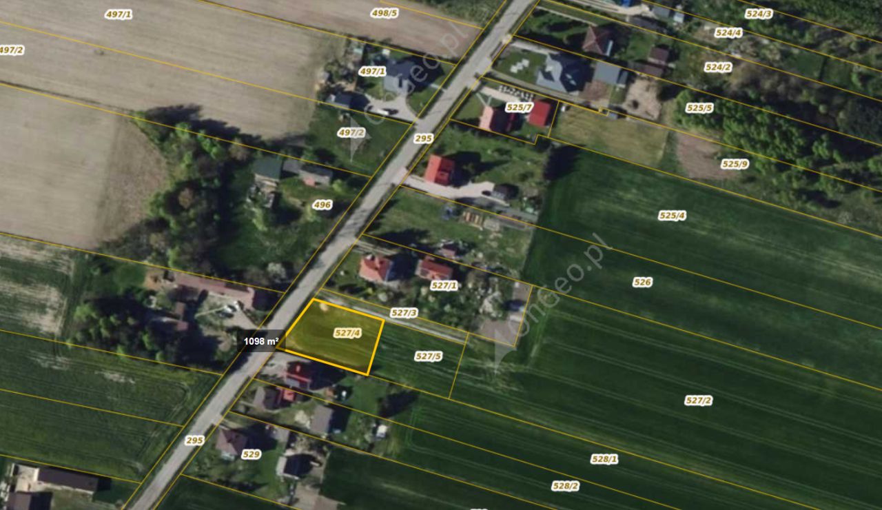 Działka budowlana Gościnna. Zdjęcie 1