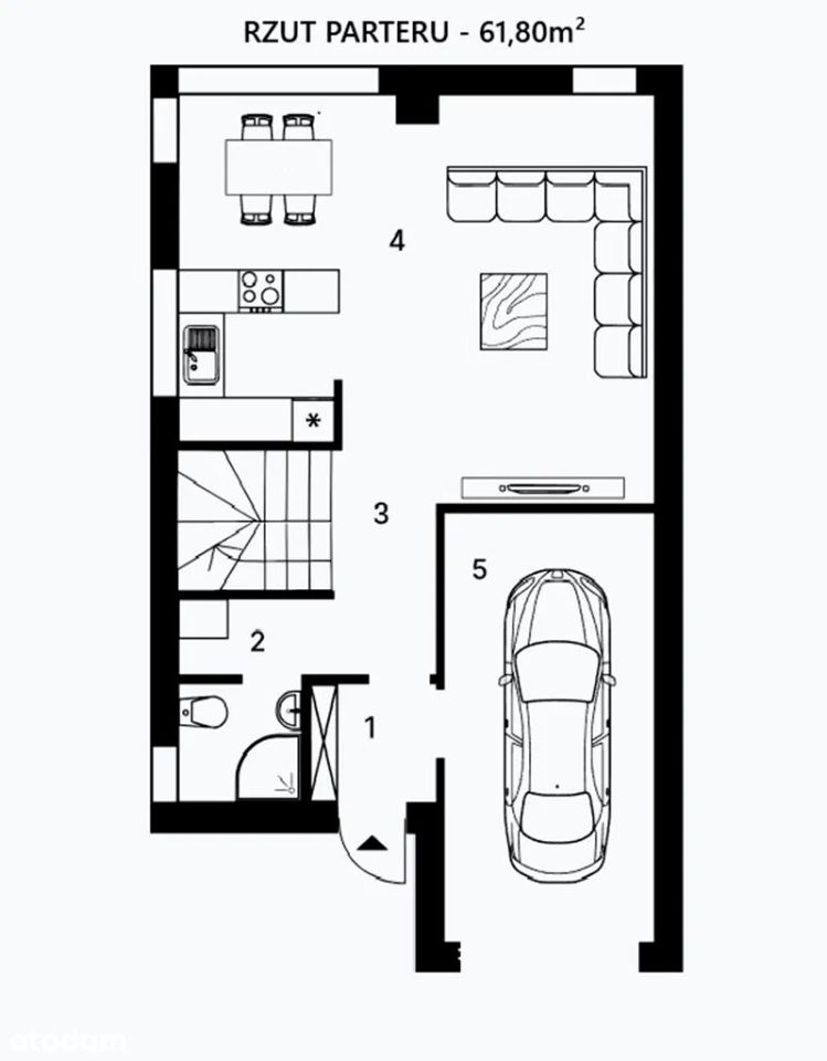 bliźniak, 4 pokoje Wrocław Stabłowice, ul. Mrozowska. Zdjęcie 2