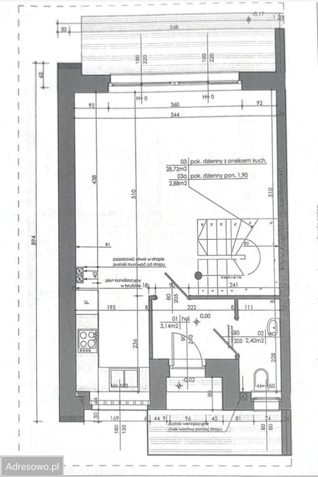 dom szeregowy, 3 pokoje Glinno, ul. Grudniowa. Zdjęcie 18