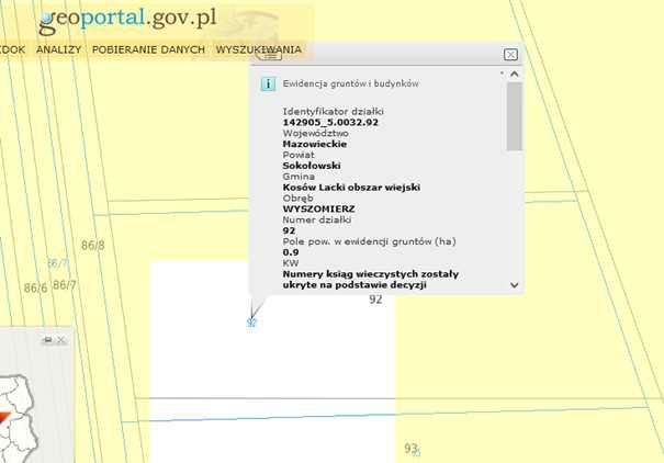 Działka leśna Wyszomierz. Zdjęcie 2