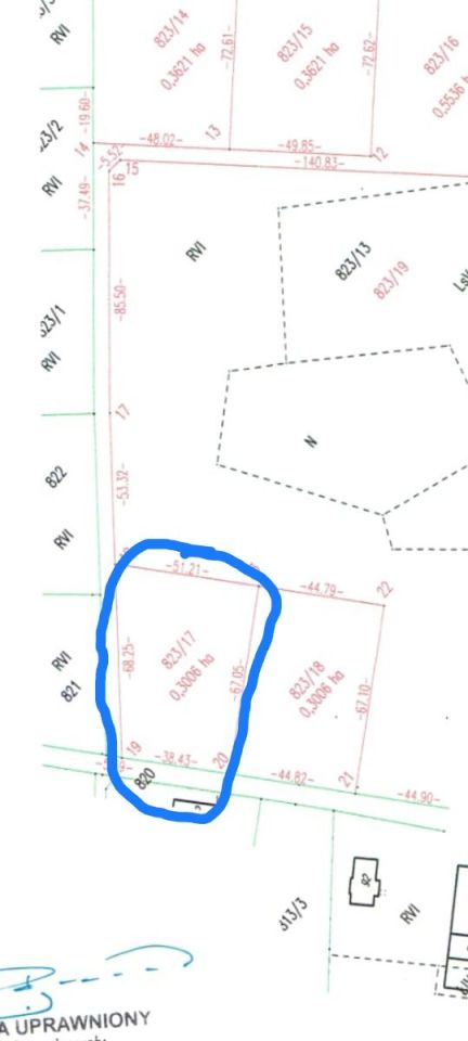 Działka rolno-budowlana Młynki