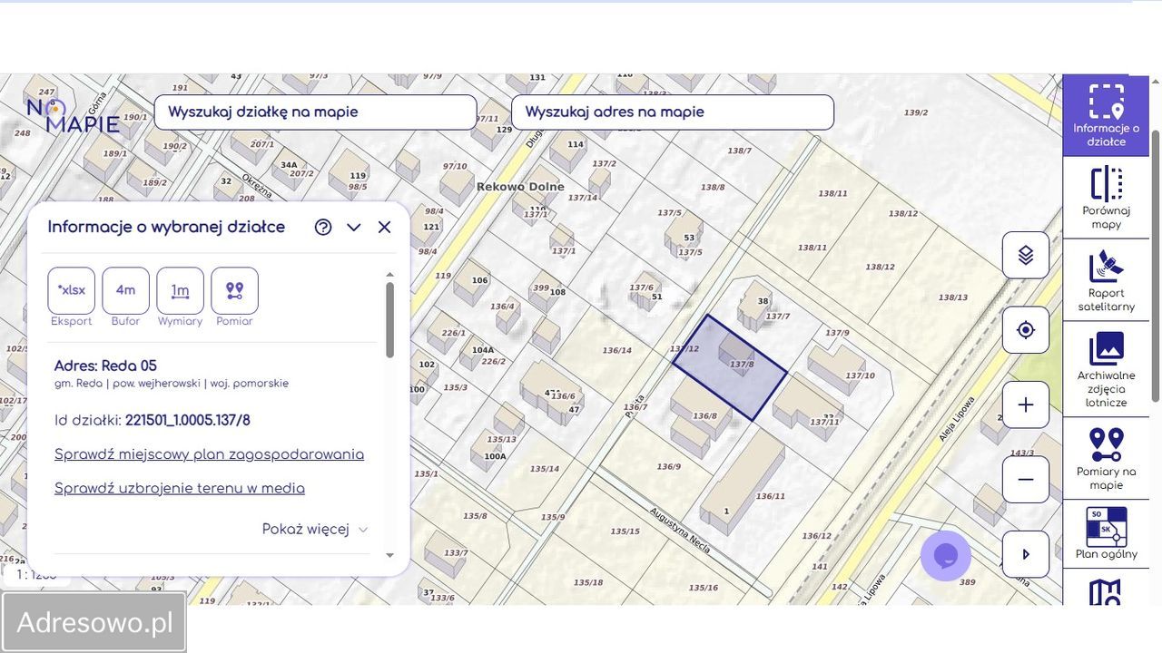 Działka budowlana Reda, ul. Prosta. Zdjęcie 3