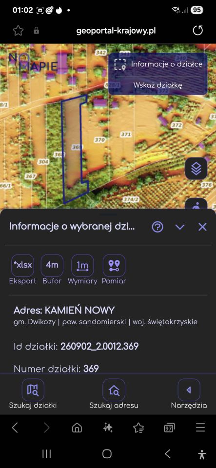 Działka rolno-budowlana Nowy Kamień. Zdjęcie 33