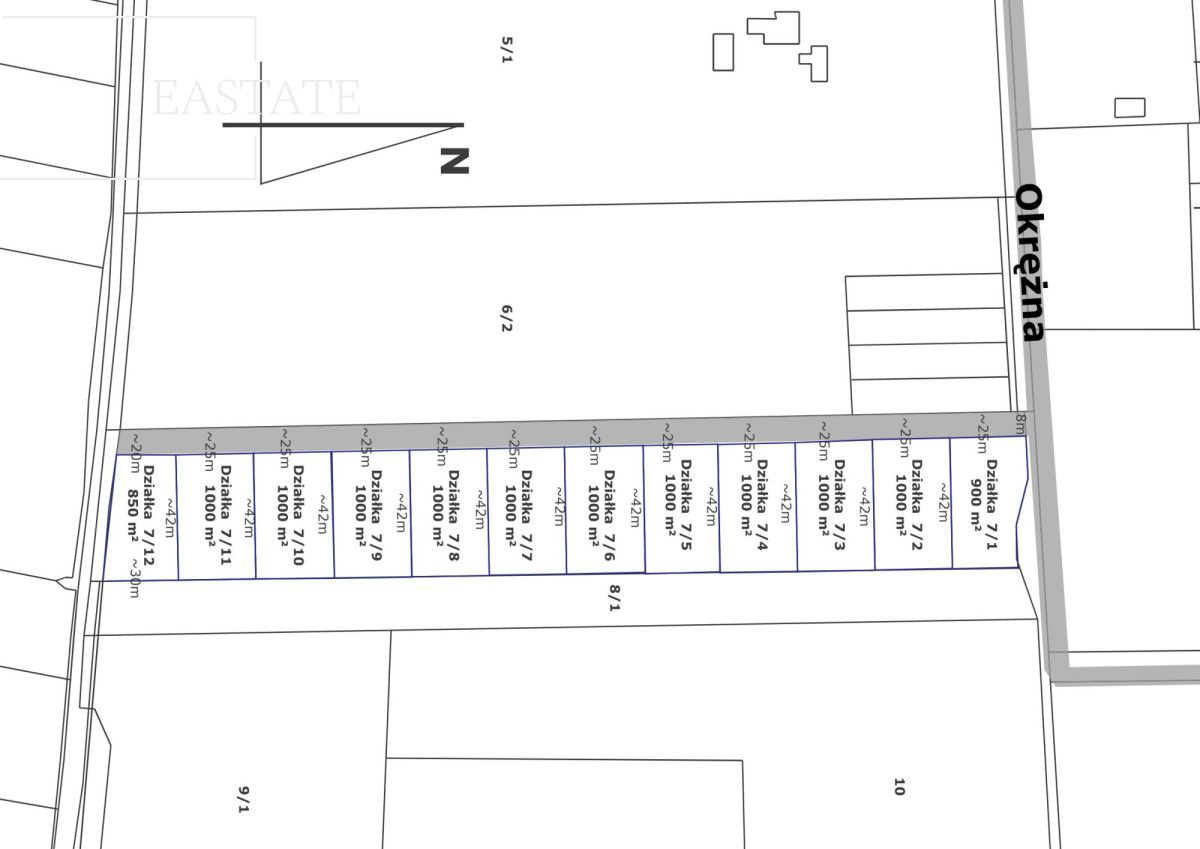 Działka inwestycyjna Umiastów, ul. Okrężna. Zdjęcie 10