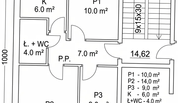 Mieszkanie 3-pokojowe Ostrołęka, ul. Brata Zenona Żebrowskiego