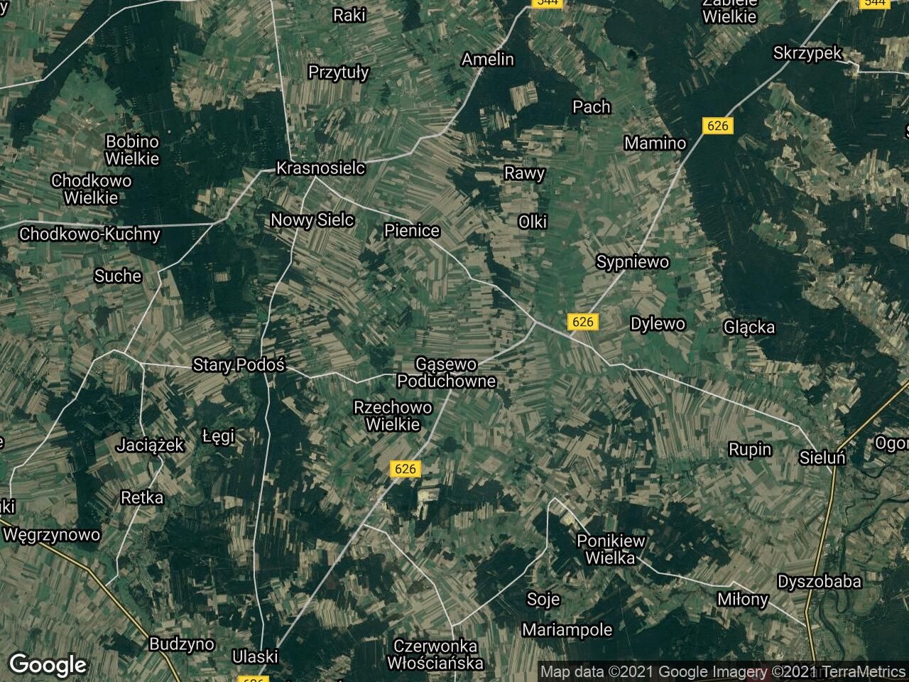 Działka rolna Nowe Gąsewo. Zdjęcie 1