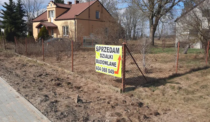 Działka budowlana Szapsk
