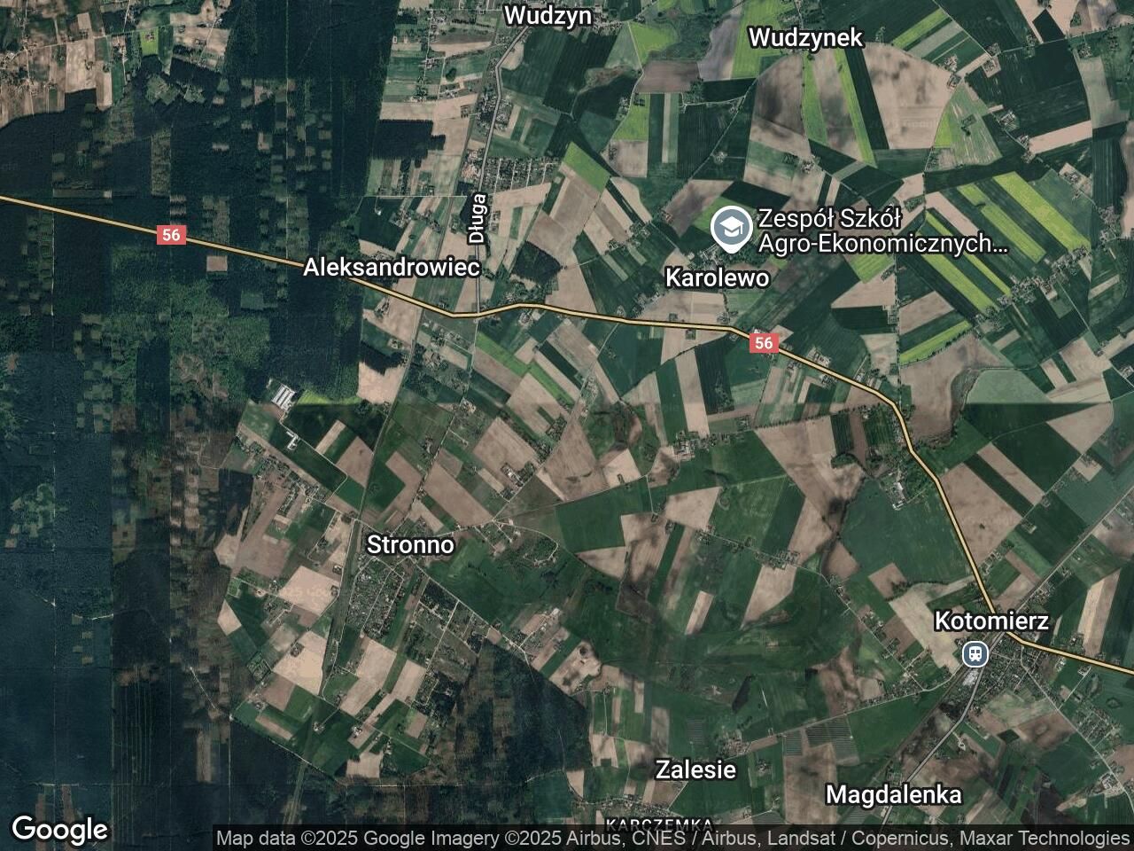 Działka budowlana Stronno, ul. Wiśniowa