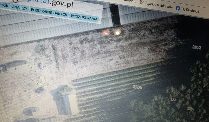 Działka inwestycyjna Wojciechów