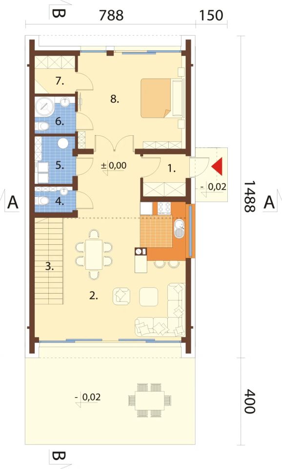 dom wolnostojący, 5 pokoi Dobra, ul. Graniczna. Zdjęcie 2