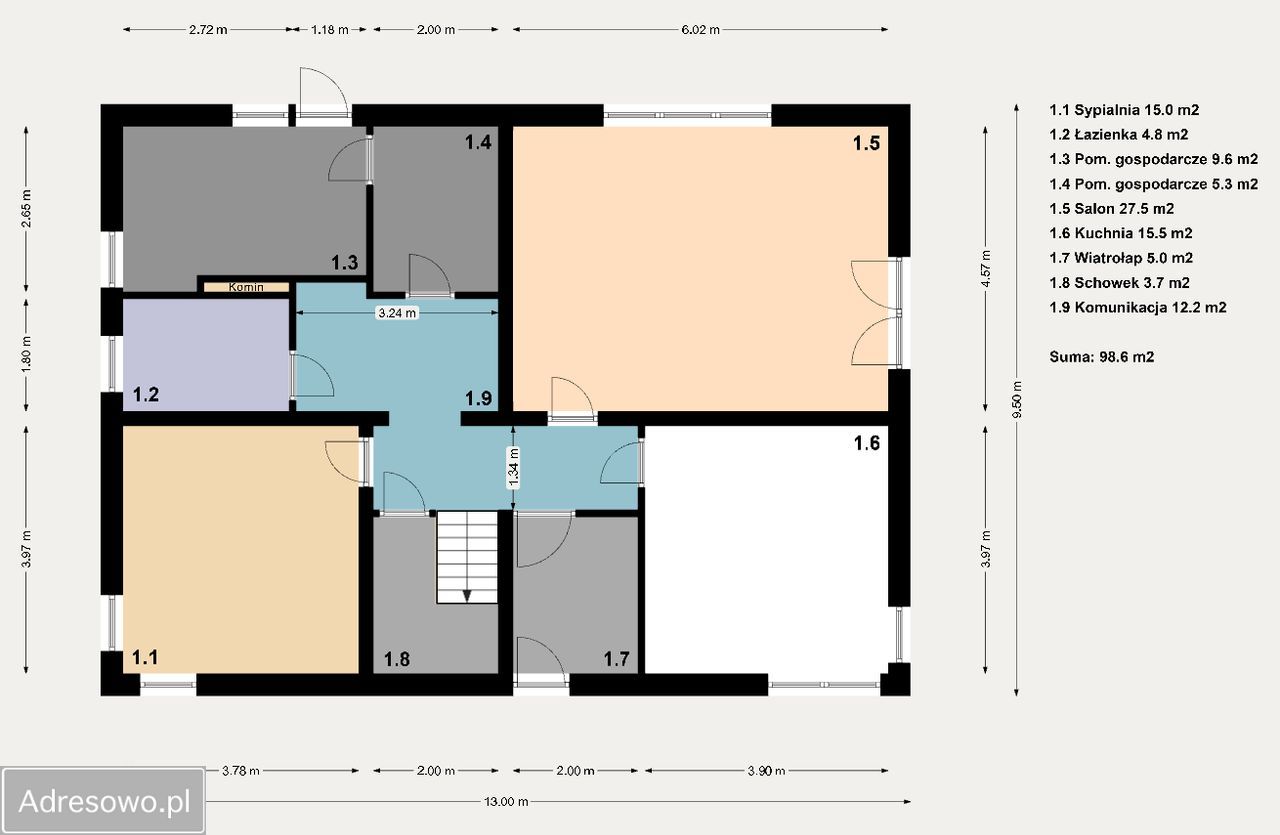 dom wolnostojący, 5 pokoi Rokiciny Podhalańskie. Zdjęcie 20